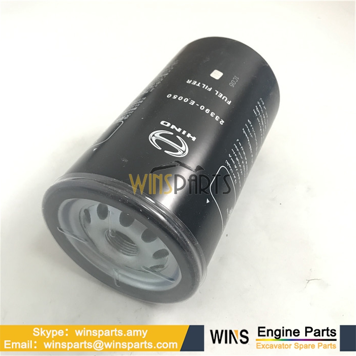 VH23390E0050 23390-E0050 60310823 P502466 HINO J05E JO5E ENGINE Fuel Filter For Kobelco SK250-8 SK200-8 Excavator Parts