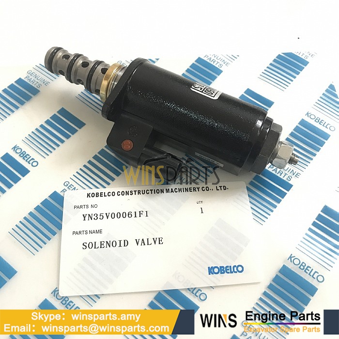 YN35V00061F1 Hydraulic Pump Solenoid Valve Kobelco (3)