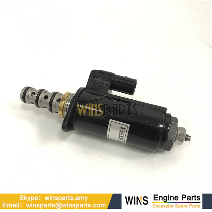 YN35V00061F1 KWE5K-31/G24DB50 Hydraulic Pump Solenoid Valve Kobelco SK-6E SK200-6E SK210LC-6E SK330LC-6E Excavator Parts 