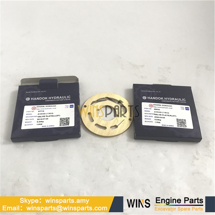 0461601 AT200324 0385701 0385703 Hydraulic PUMP PISTON Set plate Valve plate SHAFT Hitachi EX60-2 EX60-3 MINI Excavator Parts  