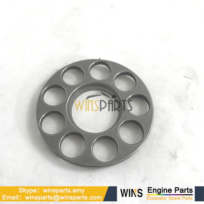 0610700 4330977 AT200562 AT167072 Hydraulic PUMP PISTON ROTARY GROUP Set plate Piston shoe Cylinder block Valve plate Hitachi EX60-2 EX60-3 EX60LCK-3 EX60LCT-3 Excavator Parts 