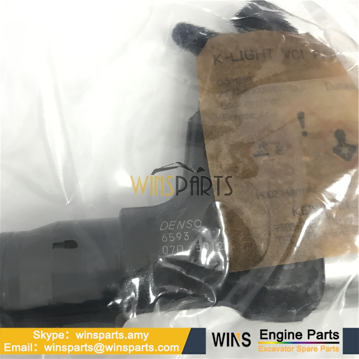 23670-E0010 239101430A VH23670E0010 VH239101430A HINO J08E J08ETM-KSDA Diesel COMMON RAIL FUEL SYSTEM INJECTOR ASSY For Kobelco SK350-8 SK350-9 Excavator Spare Parts 