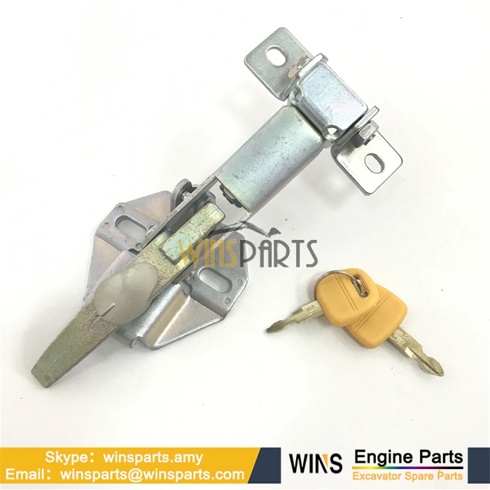 2427R302D2 Engine Cover Lock Hood Lock LATCH For Kobelco SK300-2 SK300LC SK300LC-2 SK330 SK330LC SK400 Excavator Spare parts