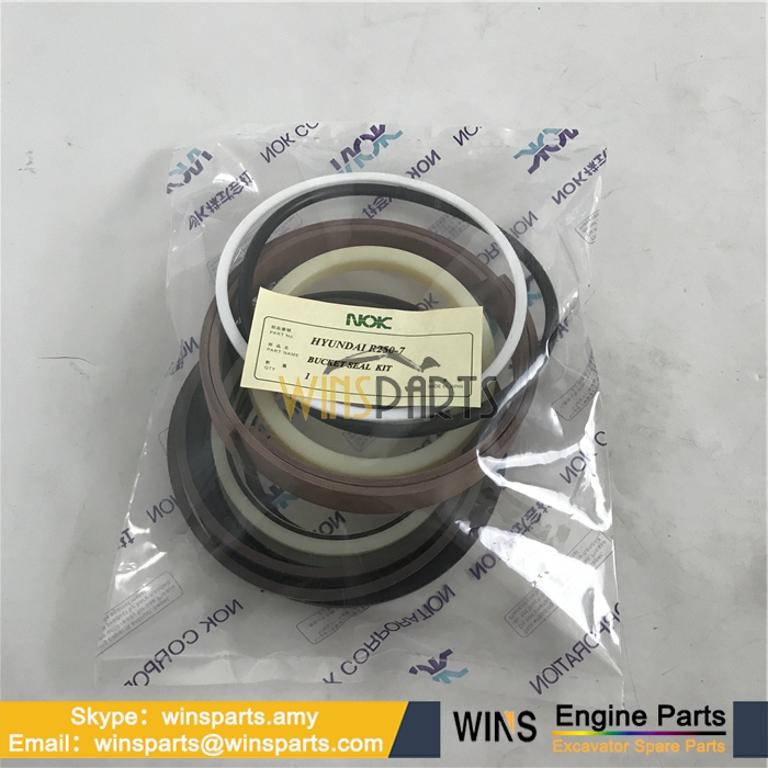 31Y1-10160 31Y110160 O-RING CYL BUCKET CYLINDER Hyundai R250-7 R250LC-3 R250LC-7 R250LC-7A Excavator Parts