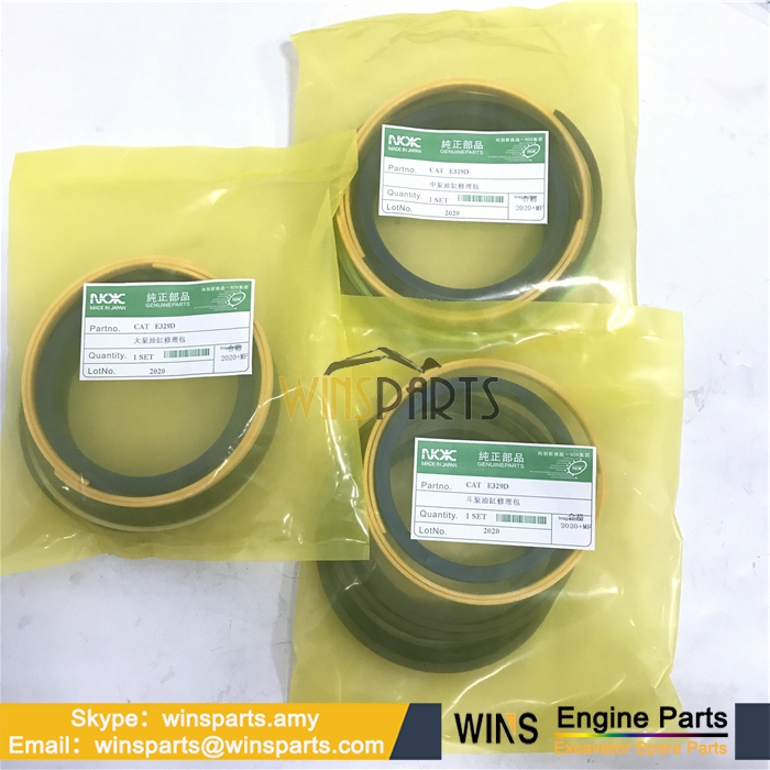 350-0962 266-8011 247-8868 266-7891 456-0197 CAT O-RING SEAL BOOM CYLINDER SEAL KIT Hydraulic Cylinder Repair Kit For Caterpillar 320D 323D 324D Excavator Parts