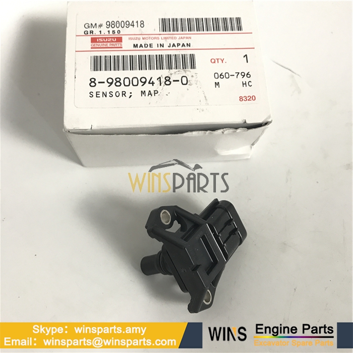 ISUZU 6HK1 6WG1 6UZ1 ENGINE BOOST SENSOR Hitachi 470G LC 670G LC 870G LC ZX250LC-5B ZX250LCN-5B ZX290LC-5B ZX290LCN-5B ZX350LC-5B ZX350LCN-5B ZX470-5B ZX470-5B-LD ZX470H-5B ZX470H-5B-LD ZX470LC-5B ZX470LCH-5B ZX470LCR-5B ZX470R-5B ZX670LC-5B ZX670LCH-5B ZX670LCR-5B ZX870-5B ZX870-5B-LD ZX870H-5B ZX870H-5B-LD ZX870LC-5B ZX870LCH-5B ZX870LCR-5B ZX870R-5B Hitachi