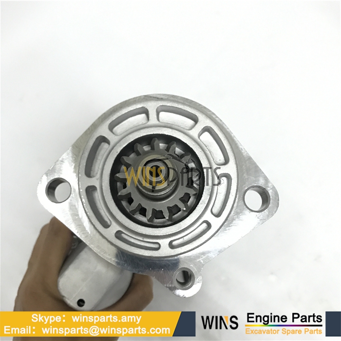 8-98070321-1 8980703211 ISUZU 4HK1 ENGINE STARTER ELECTRICAL 4HK1-XYSA02 STARTER ASM NIKKO 24V-5.0KW Hitachi ZX200-3 ZX210-3 ZX250LC-3 ZX225US-3 Excavator Spare Parts 