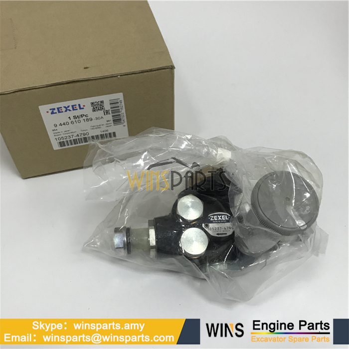 ME740078 VAME740078 105237-4790 Mitsubishi 6D24 ENGINE FUEL INJECTION FEED PUMP Kobelco SK480LC-6E SK480LC Excavator Spare parts 