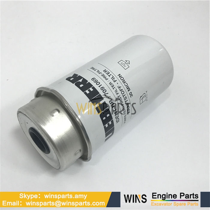 Genuine Original 7091068 7091069 Liebherr Fuel Filter Water Filter 利勃海尔 滤芯 Fuel Water Separator 