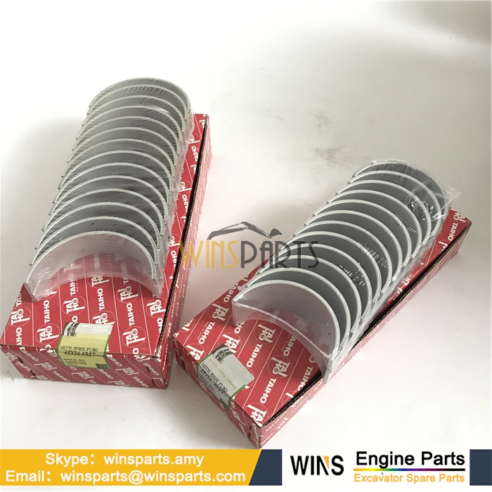 ME181341 1 VAME181341 BEARING SET, CONNROD, U/SIZE 1.00, ASN 0210.1 ME181340 1 VAME181340 BEARING SET, CONNROD, U/SIZE 0.75, ASN 0210.1 ME181339 1 VAME181339 BEARING SET CONNROD, U/SIZE 0.50, ASN 0210.1 ME181338 1 VAME181338 BEARING SET CONNROD, U/SIZE 0.25, ASN 0210.1 ME181337 1 VAME181337 SET OF STD MAIN BRGS CONNROD, STD, ASN 0210.1 31209-78401 3 VA3120978401 BEARING SET CRANKSHAFT THRUST, O/SIZE 0.45, ASN 0210.1 31209-78301 3 VA3120978301 THRUST PLATE CRANKSHAFT THRUST, O/SIZE 0.30, ASN 0210.1 31209-78201 3 VA3120978201 SPACER CRANKSHAFT THRUST, O/SIZE 0.15, ASN 0210.1 31209-78101 3 VA3120978101 PLATE PLATE, CRANKSHAFT THRUST, STD, ASN 0210.1 ME350868 1 VAME350868 BEARING SET, CRANKSHAFT, PLAIN, U/SIZE 1.00, ASN 0210.1 ME350867 1 VAME350867 BEARING SET, CRANKSHAFT, PLAIN, U/SIZE 0.75, ASN 0210.1 ME350866 1 VAME350866 BEARING SET BEARING SET, CRANKSHAFT, PLAIN, U/SIZE 0.50, ASN  ME350865 1 VAME350865 BEARING SET, CRANKSHAFT, PLAIN, U/SIZE 0.25, ASN 0210.1 ME350864 1 VAME350864 BEARING SET CRANKSHAFT, PLAIN, STD, ASN 0210.1