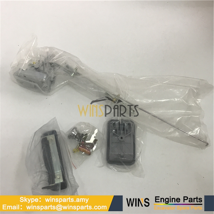 YN51C01099P2 YN51C01099P1 Kobelco CAB DOOR LOCK KEY HANDLE LINK ASSY YT51C01027P1 YN51C01095F1 YN51C01028P1 YN51C01045P1 YN51C01045P1 Excavator Spare parts (1)