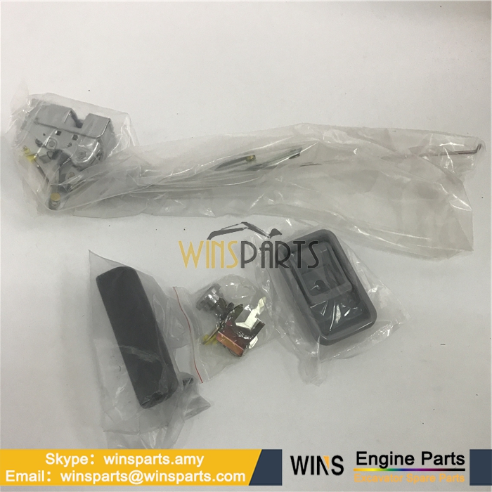 YN51C01099P2 YN51C01099P1 Kobelco CAB DOOR LOCK KEY HANDLE LINK ASSY YT51C01027P1 YN51C01095F1 YN51C01028P1 YN51C01045P1 YN51C01045P1 Excavator Spare parts (3)