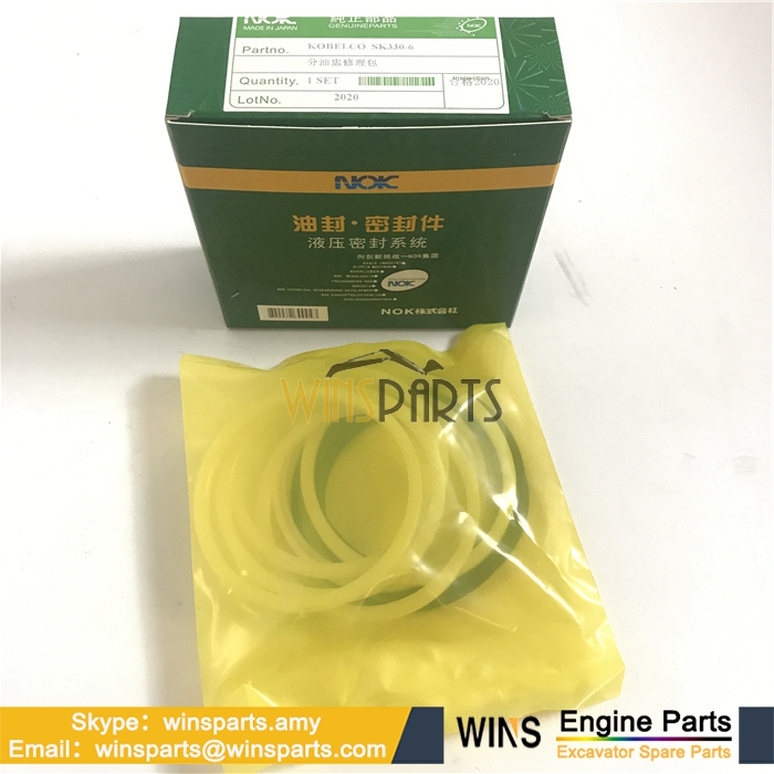 YN55V01049P1 ZD11G09500 2445Z736 CENTER JOINT SWIVEL O-RING SEAL GASKET RING SLIPPER Kobelco SK330-6 SK330LC-6E Excavator Spare Parts