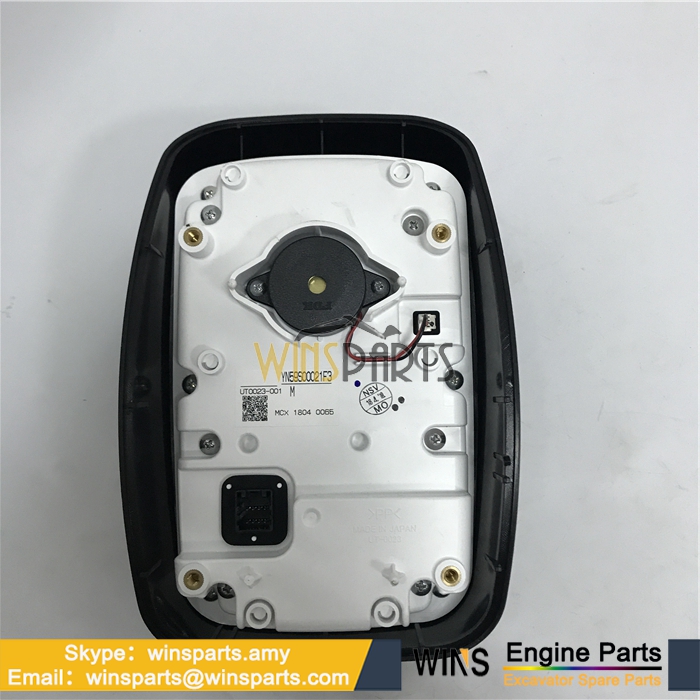 YN59S00021F3 CONTROL MONITOR Kobelco parts ED150, SK215SRLC, SK210LC-8, SK210DLC-8, 80CS, 70SR, SK210-8, ED195-8, SK140SRLC, SK235SRLC-2, SK80CS-2, SK70SR-2, 200-8, SK850, SK170-8, SK210D-8, ED150-2 CONTROL