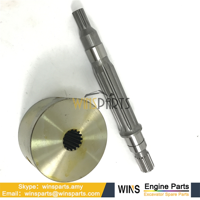 YT10V00003S111 YT10V00003F1 YT10V00003F2 YT10V00003F3 YT10V00003F4 HYDRAULIC PUMP SHAFT Kobelco 70SR, 80MSR-1E, 70SR-1ES, SK80CS-1E, 80MSR-1ES, 80MSR, 70SR-1E, SK80CS New.Holland EH70, E80, EH80, E70SR, E70 Excavator Parts 