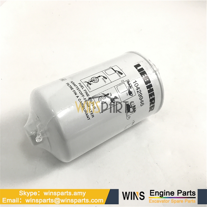 利勃海尔滤芯 10429946 LIEBHERR Fuel filter Fuel Water Separator LIEBHERR Oil Fuel Filter Spare Parts (2)