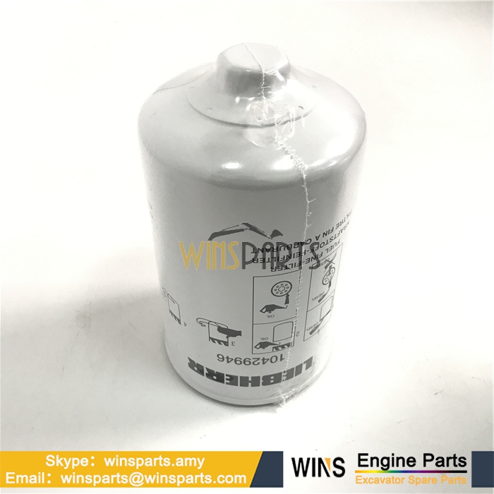 LIEBHERR Fuel filter Fuel Water Separator LIEBHERR Oil Fuel Filter Spare Parts