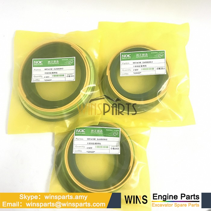 0960302 4649053 0880605 0224108 0976013 BUCKET CYLINDER Oil Seal KIT BUCKET Hydraulic CYLINDER Hitachi ZX330-5G ZX330LC-5G ZX350-3 ZX350H-3 ZX350H-5G ZX350K-3 ZX350K-5G Excavator Spare Parts (4)