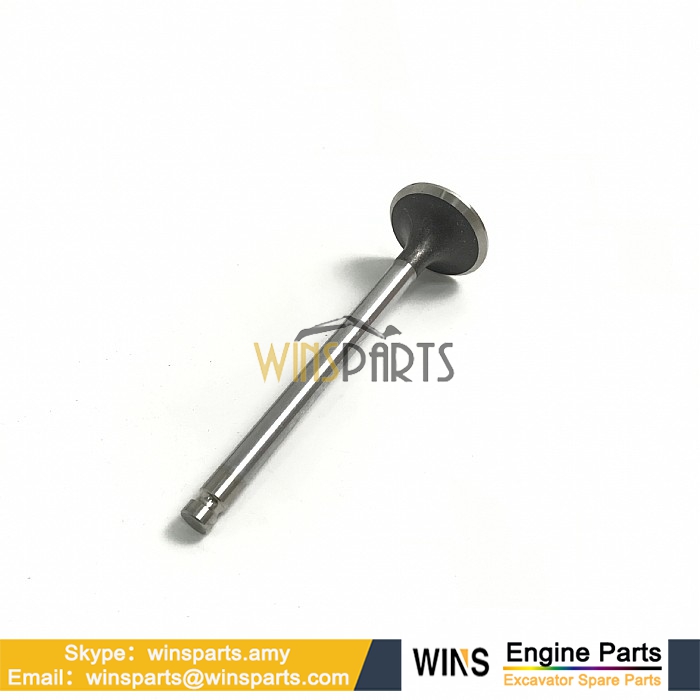 1-12551050-1 1125510501 1-12551165-0 1125511650 ISUZU ENGINE CAMSHAFT INLET EXHAUST VALVE Hitachi ZX180LC ZX160LC ZX130W EX120-3C Spare Parts (2)