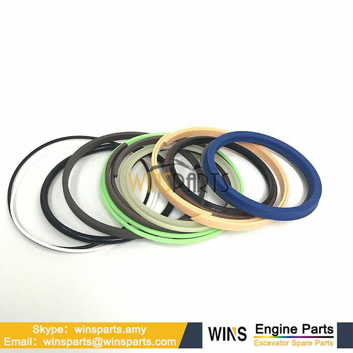 2438U1102R500 2438U1106R300 2438U1106R300 CYLINDER SEAL KIT Hydraulic Oil Seal REPAIR KIT Hydraulic Oil Seal Kobelco SK200 SK210LC SK200LC SK210 MARK IV Excavator Spare Parts (4)