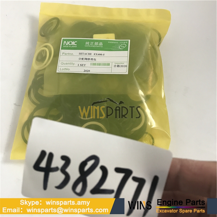 4382771 AT216996 4342876 AT183699 CONTROL VALVE O-RING SEAL For Hitachi EX400-5 EX450H-5 John Deere 450LC Excavator Spare Parts  