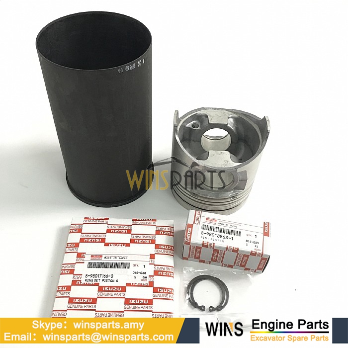 8-94391602-0 8-94391603-0 8-94391602-1 8-94391603-1 ISUZU 4HK1 4HK1T Cylinder Liner 8943916020 8943916030 8943916021 8943916031 4HK1-XYSA ENGINE Spare Parts