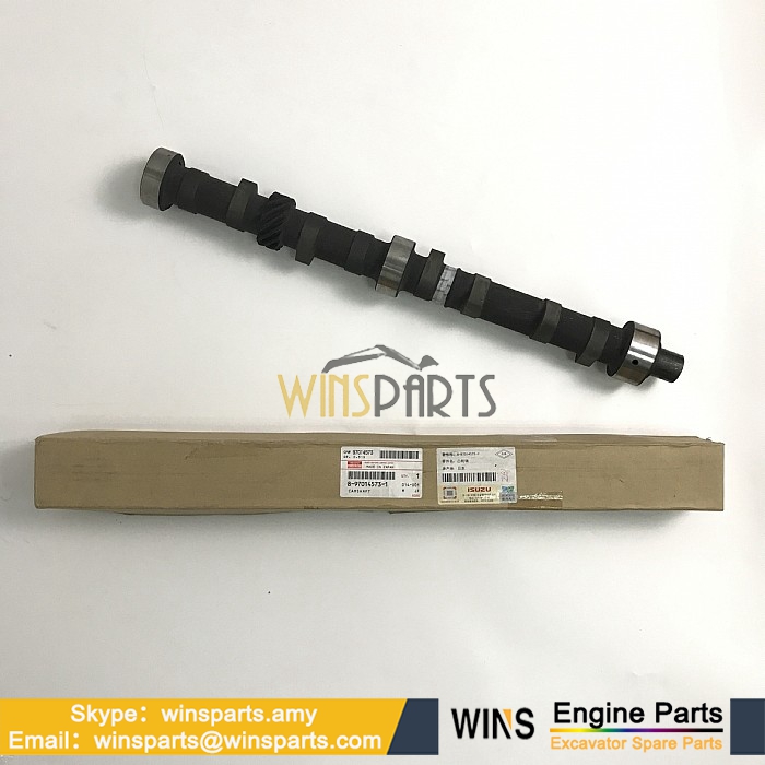 8-97014573-1 8970145731 8-97014-573-1 897014-5731 ISUZU 4BD1 4BG1 ENGINE CAMSHAFT Hitachi EX100 ZX135US ZX95 EX120-5 ZX120 Excavator Spare Parts (1)