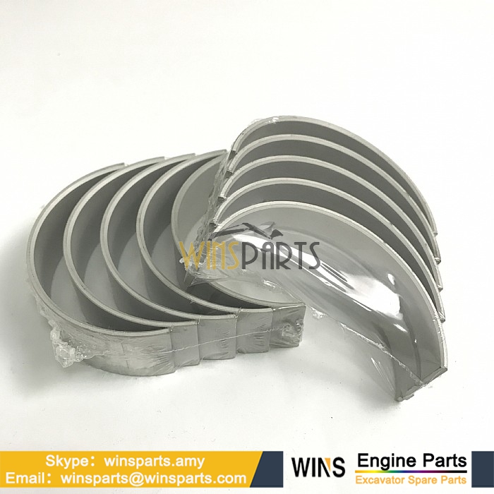 8-97071661-1 8970716611 ISUZU 4BG1 4BG1T BG1-PG Engine CRANKSHAFT Bearing METAL KIT Hitachi 135C ZX110 ZX120 ZX130 EX150LC-5 ZX135US Spare Parts (3)