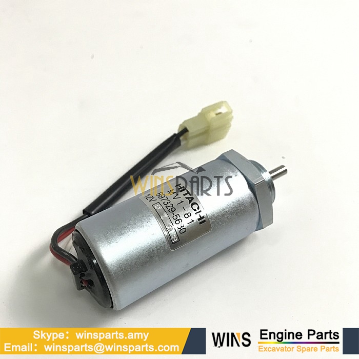 8-97183014-1 8971830141 8-97183-014-1 897183-0141 ISUZU 3LD1 3LD2 4LE1 ENGINE Fuel Shut Off Solenoid Valve STOP SOLENOID DOOSAN DAEWOO Komatsu SOLAR 035 030PLUS Excavator Spare Parts