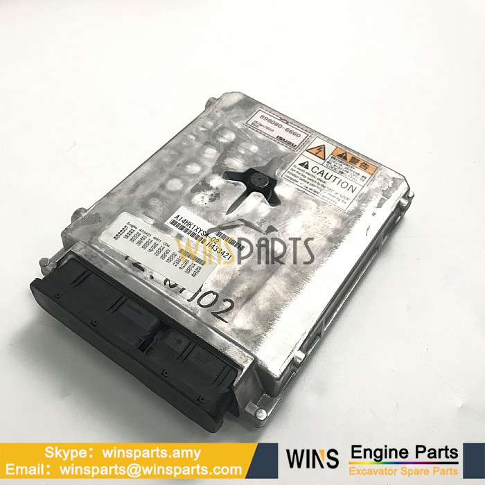 8-98080666-1 8980806661 ISUZU 4HK1-XYSA A14HK1XYSA-02 4HK1 Engine Controller Unit Computer Control Board Hitachi ZX210L-3 ZX210N-3 ZX210N-3 ZX210W-3 ZX210W-3 Z Spare Parts