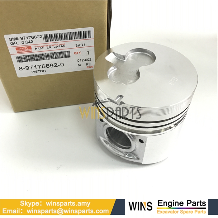 8971768870 897176-8870 8-97176887-0 8-97176-887-0 ISUZU 3KR1 3LD1 PISTON RING SNAP PISTON PIN