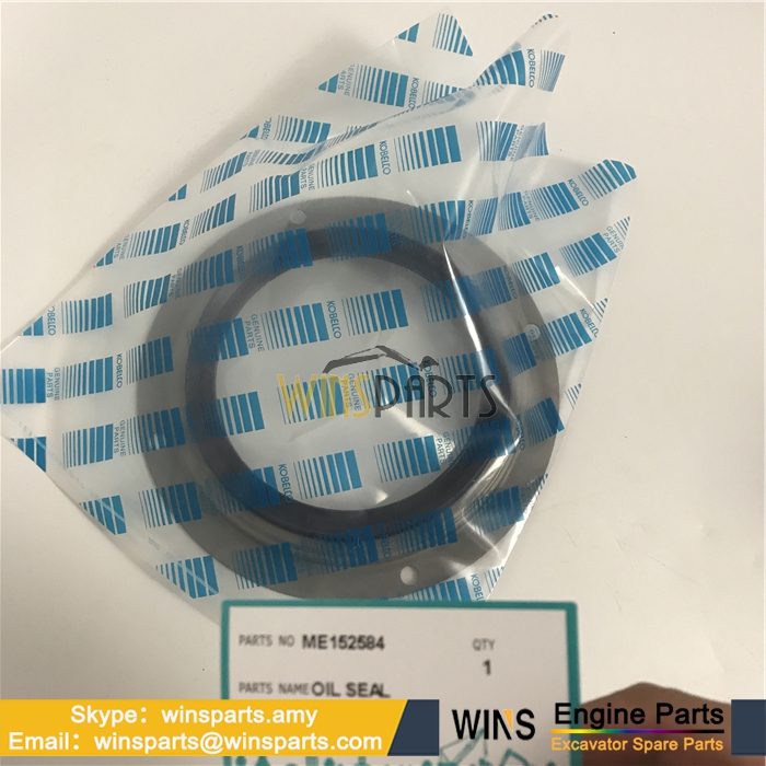 ME152584 VAME152584 Misubishi 6D24 6D24-TEB FLYWHEEL HOUSING OIL SEAL Crankshaft Oil Seal NOK BZ5941E Kobelco SK450-6 KATO HD1250 HD1430 Spare Parts (2)