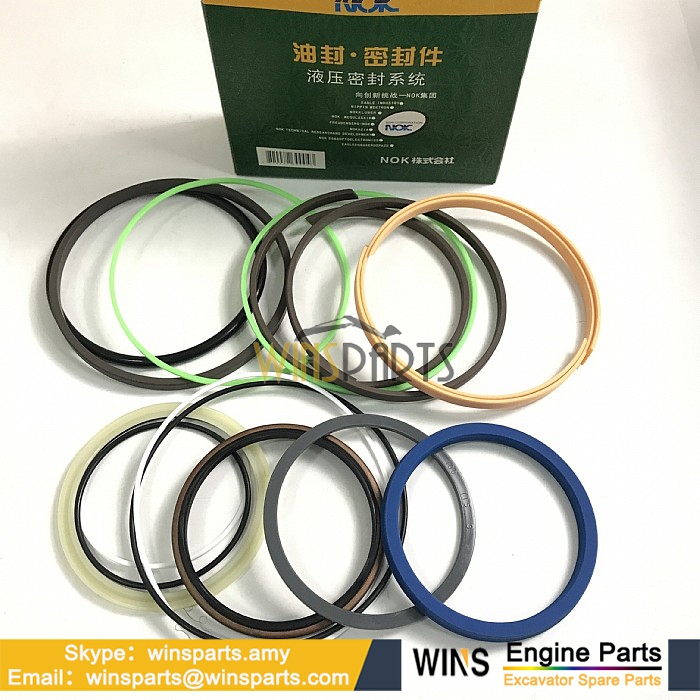 Original New Holland Kobelco ARM CYLINDER REPAIR KIT Hydraulic Pump REPAIR KIT BOOM BUCKET CYLINDER REPAIR KIT Excavator Spare Parts (3)