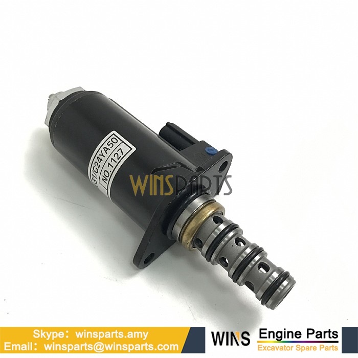 121-1490 1211490 KWE5K-31 G24YA50 CAT VALVE GP-SOLENOID Hydraulic Pump Solenoid Valve Caterpillar Excavator Spare Parts (3)