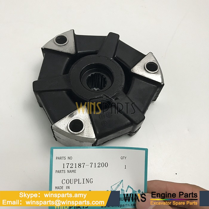 172187-71200 YM172187-71200 HYDRAULIC PUMP COUPLING Yanmar VIO70 VIO75 VIO80 KOMATSU PC70 MINI Excavator Spare Parts