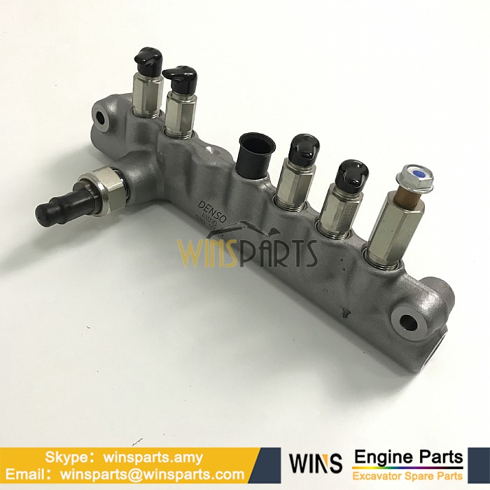 23810-E0063 VH227601261A 22760-1261A HINO J05E COMMON RAIL ASSY New.Holland parts E235BSR E235BSRLC E235BSRNLC Excavator Spare Parts