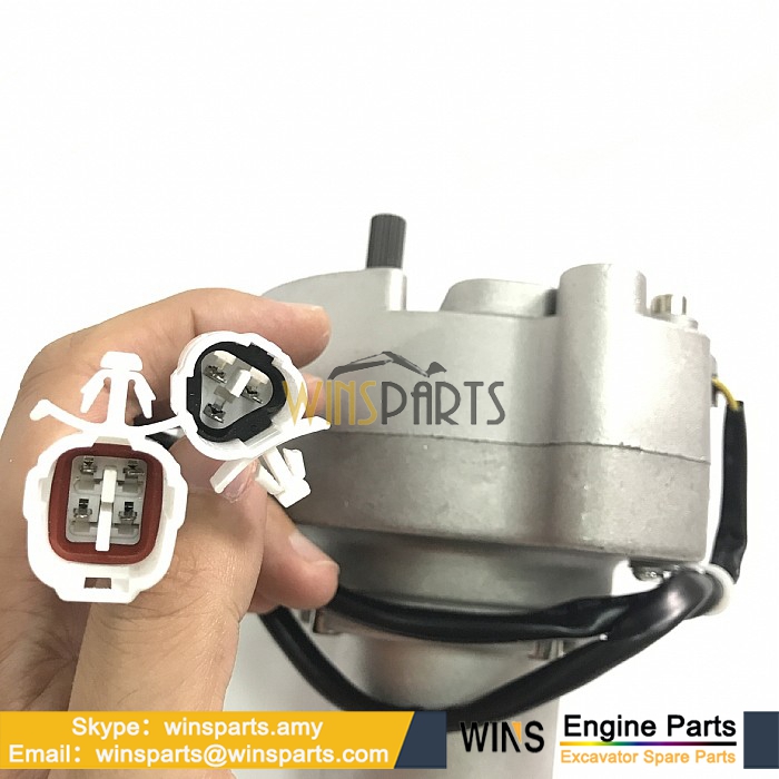 2406U197F2 2406U197F1 ENGINE CONTROL Throttle Motor Assy Kobelco SK120 SK120LC-3 SK200LC SK220-3 SK220LC-3 SK60 Excavator Spare Parts