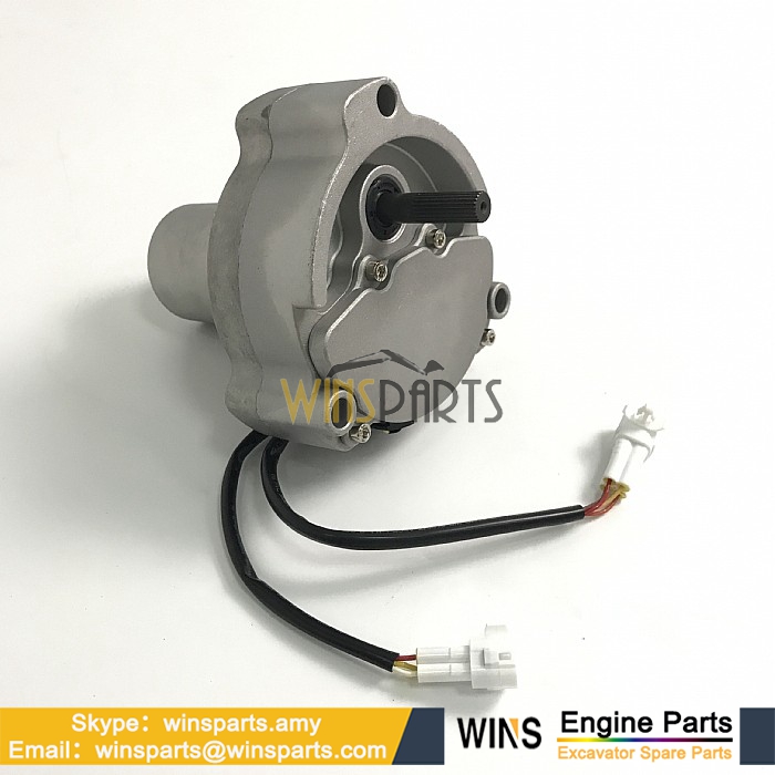 2406U197F4 2406U197F3 ACCELERATOR ELECTRIC MOTOR Throttle Motor Assy Kobelco SK300-2 SK60-3 SK100-3 SK120-3 SK120LC-3 SK200-3 Excavator Spare Parts (2)