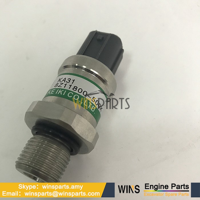 2547-9045 25479045 8Z12568-500K PRESSURE SENSOR Daewoo Doosan DH220-5 DH225-7 DX140LC-3 DX160LC-3 DX180LC-3 Excavator Spare Parts