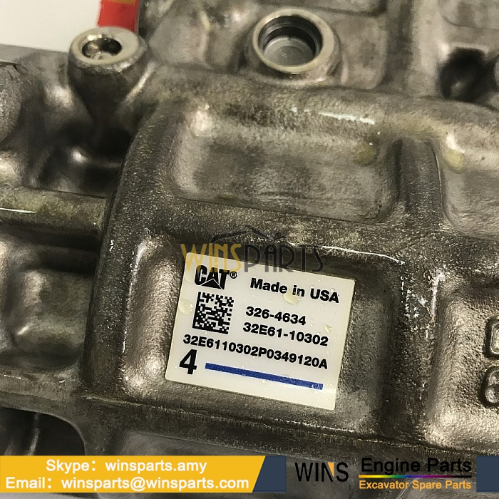 32E61-10302 32E6110302 326-4634 CAT C4.2 Engine FUEL INJECTION PUMP Caterpillar 315D 319D 311D 312D 315D 319D Excavator Spare Parts (4)