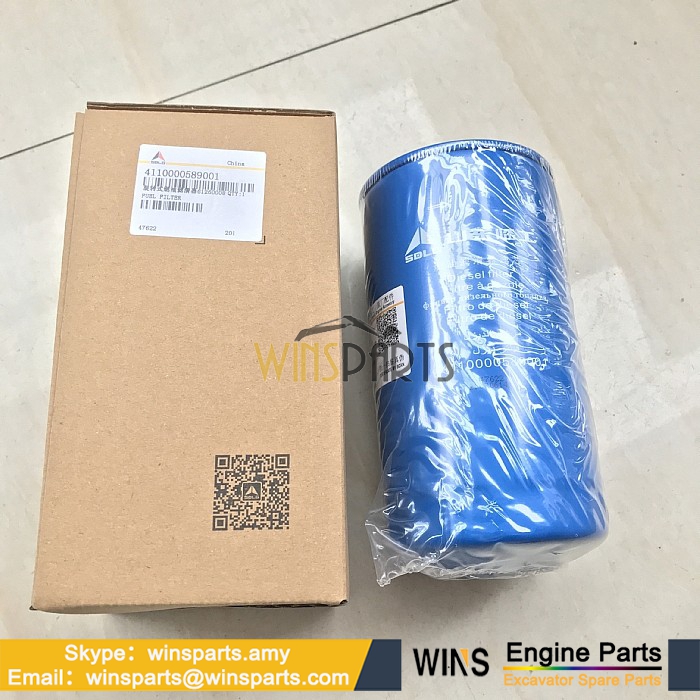 4110000589001 612600081334 Fuel Filter Sdlg LG936 LG956 LG958 Wheel Loader Spare Parts