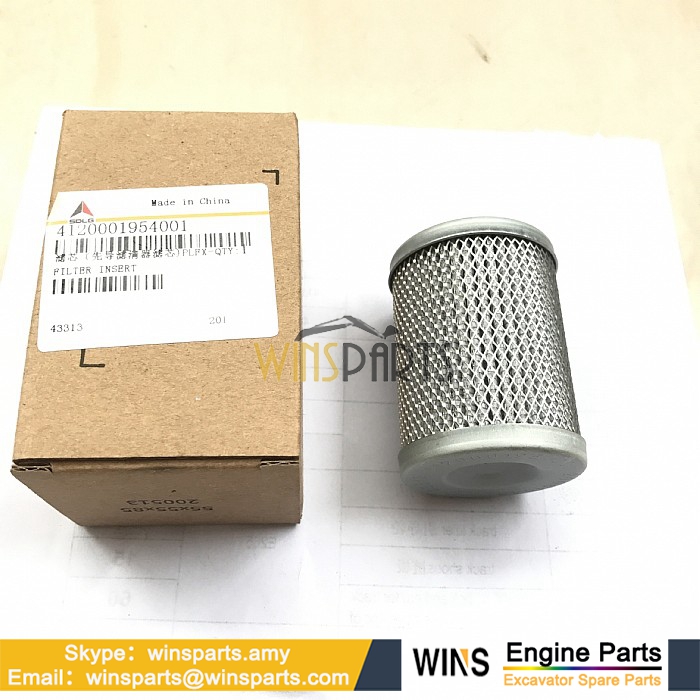 4110003316001 1000424655 4120001954001 Oil Filter SDLG Wheel Loader Spare Parts