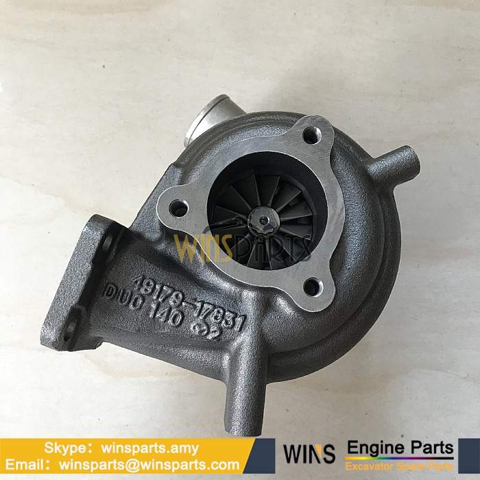 49179-02800 279-7860 2797860 Mitsubishi S6K TURBOCHARGER 3066 Engine TURBO Caterpillar 320C 320D 323D Excavator Spare Parts