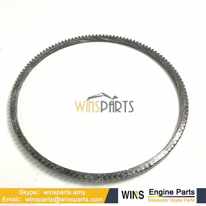 6732-31-4180 1240345H1 SAA6D107E-1E 4D107E 6D102E ENGINE FLYWHEEL GEAR RING KOMATSU WA320-3 PC200-6 PC220-6 PC250LC-6 PC290LC-10 Excavator Spare Parts (4)