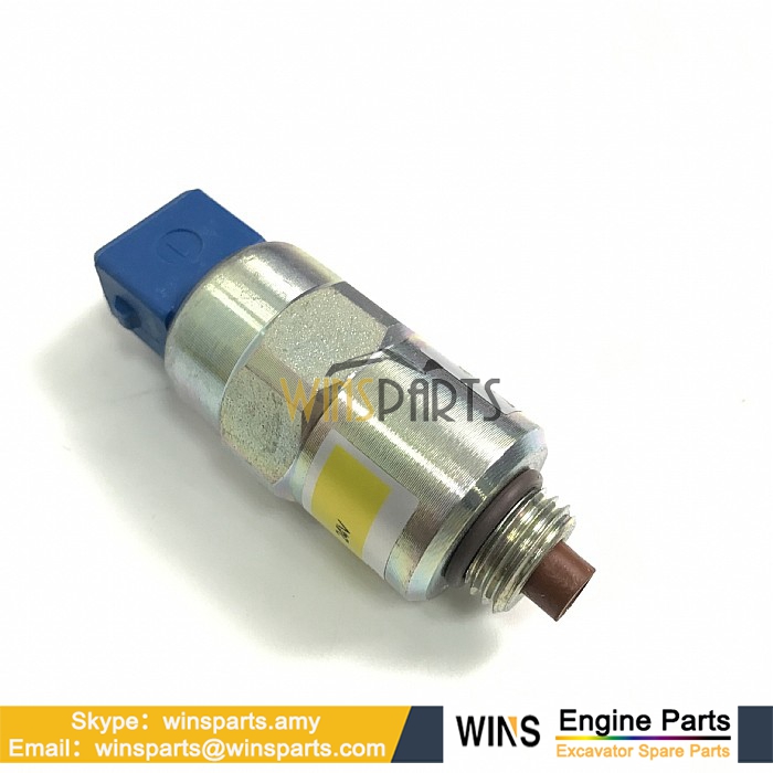 7185-900G 643244 26420469 PERKINS Engine Stop Solenoid Valve Delphi 12V 24v Fuel Solenoid JCB 3CX 4C Spare Parts