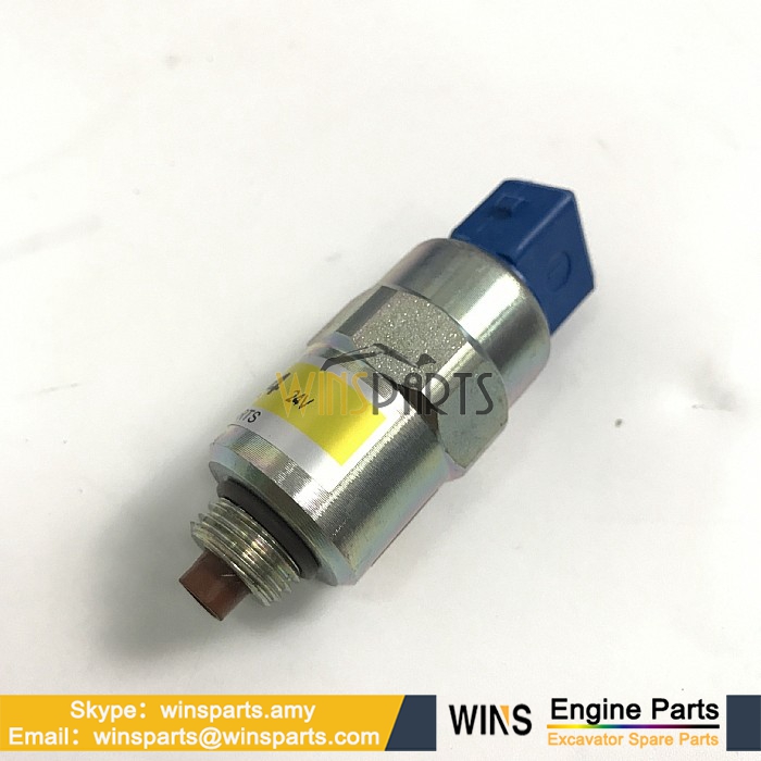 7185-900G 643244 26420469 PERKINS Engine Stop Solenoid Valve Delphi 12V 24v Fuel Solenoid JCB 3CX 4C Spare Parts