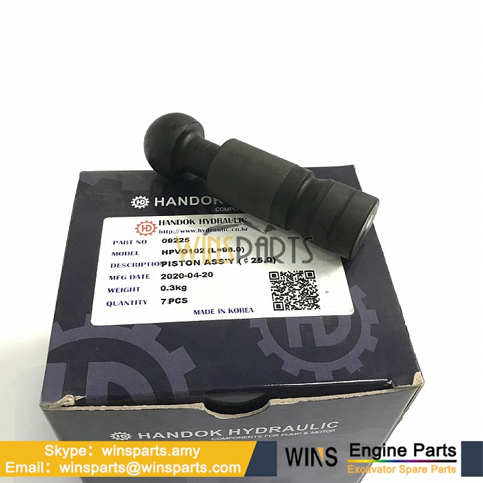 8059452 AT214351 HANDOK Hydraulic Pump PISTON HPV102 HPV102FW HPV102GW John Deere 225CLC 230CLC 230LCR 270LC Excavator Spare Parts 