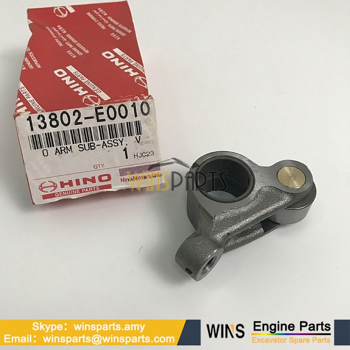 VH138401430A VH138301560AVH139512211A HINO J05E ARM Assy Valve Rocker Kobelco SK210DLC-8 SK215SRLC SK235SR-2 SK210LC-8 200-8 SK210D-8 SK235SR-1E Excavator Spare Parts 