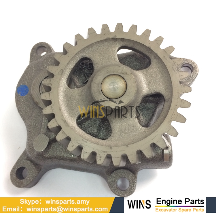 1-13100313-3 1131003130 1131003133 L210-0031B 4HE1 4HK1 TBK Engine Oil Pump ASSY ISUZU (4)