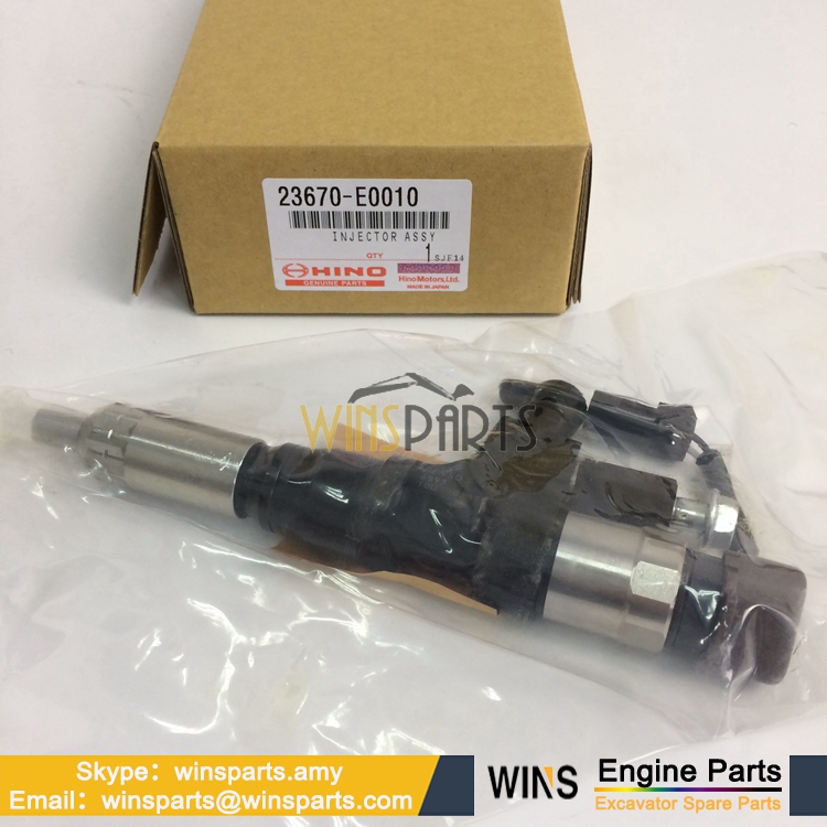 23670-E0010R 23670-E0010C 23670E0010 J08E J05E Common Rail Injector HINO (1)